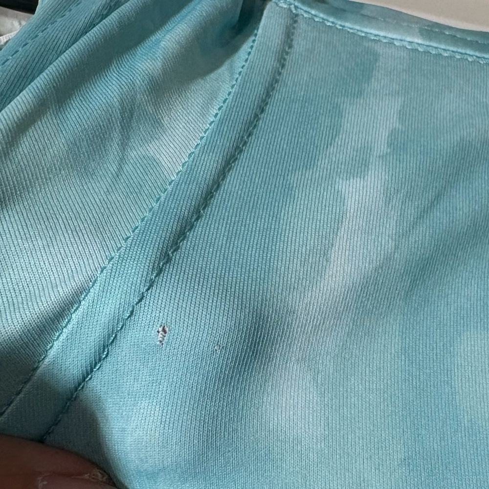 Patagonia Capilene Cool Daily Graphic Lightweight Hoodie Womens Aqua Blue Sz M - Picture 8 of 13